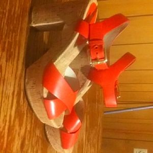 Michael Kors Corkscrew Platforms